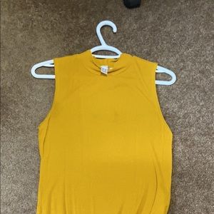 2/$20 Yellow Turtleneck Bodysuit